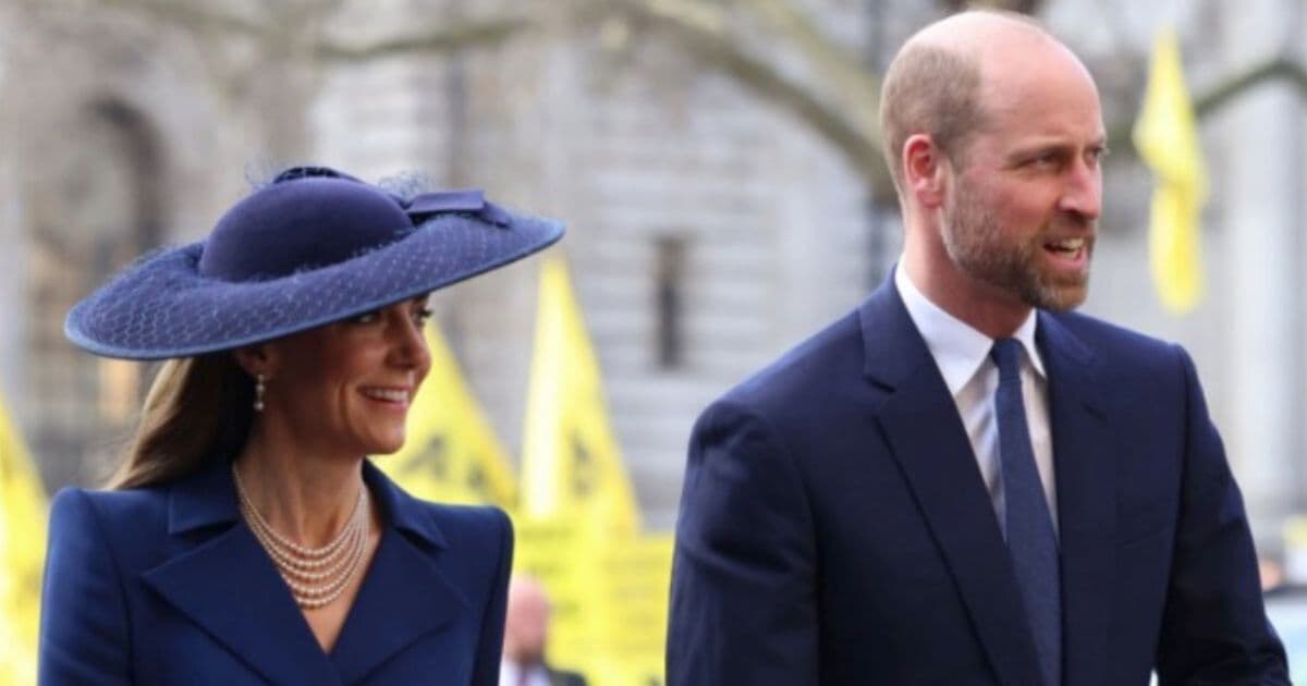 Princess Kate beams as she joins Prince William for Commonwealth Day