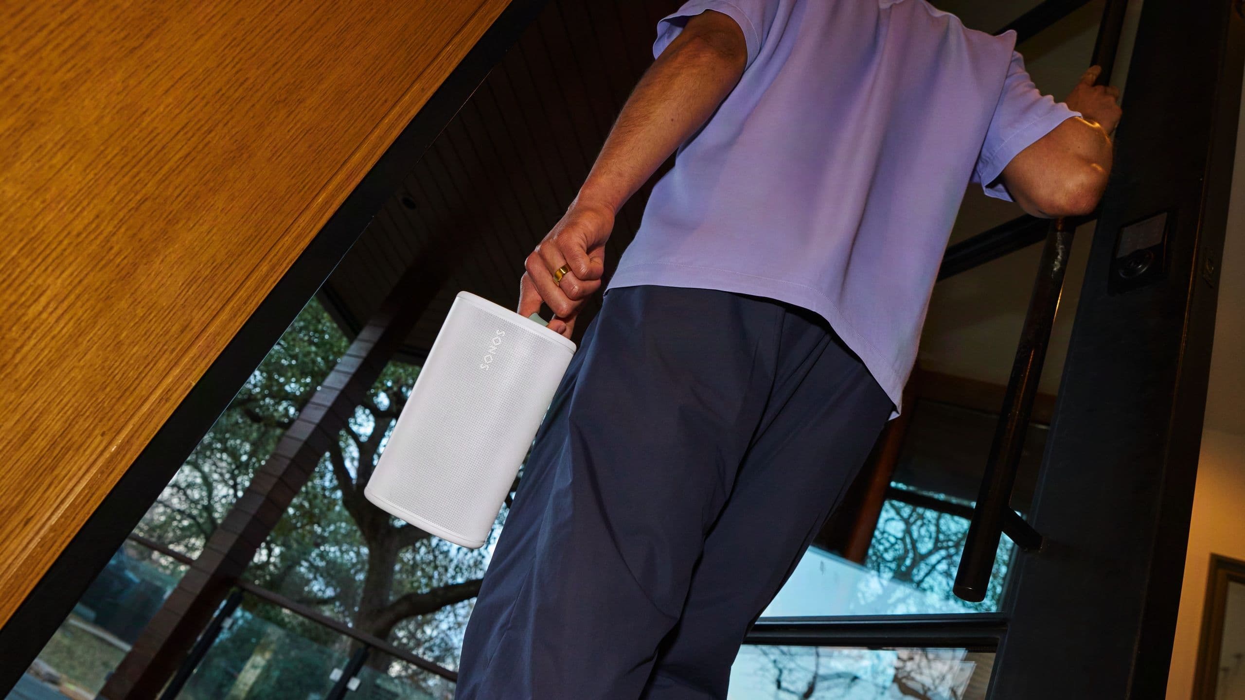 Sonos' new Play portable speaker is like a shrunken Move 2, but it's priced the same as the Apple HomePod 2