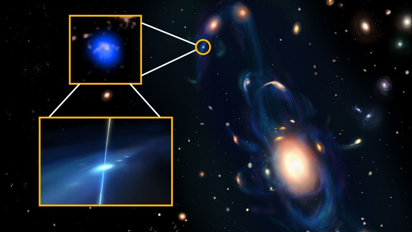 'A collision within a collision': Neutron star merger hiding in mini-galaxy could answer 2 big astrophysics questions