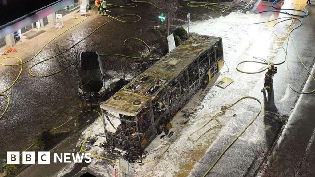 At least six dead in Switzerland bus fire