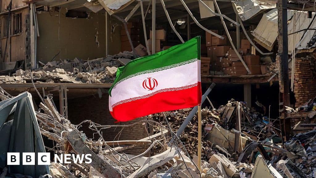 Trump wants to pick Iran's new leader - will a hostile regime under fire agree? - BBC