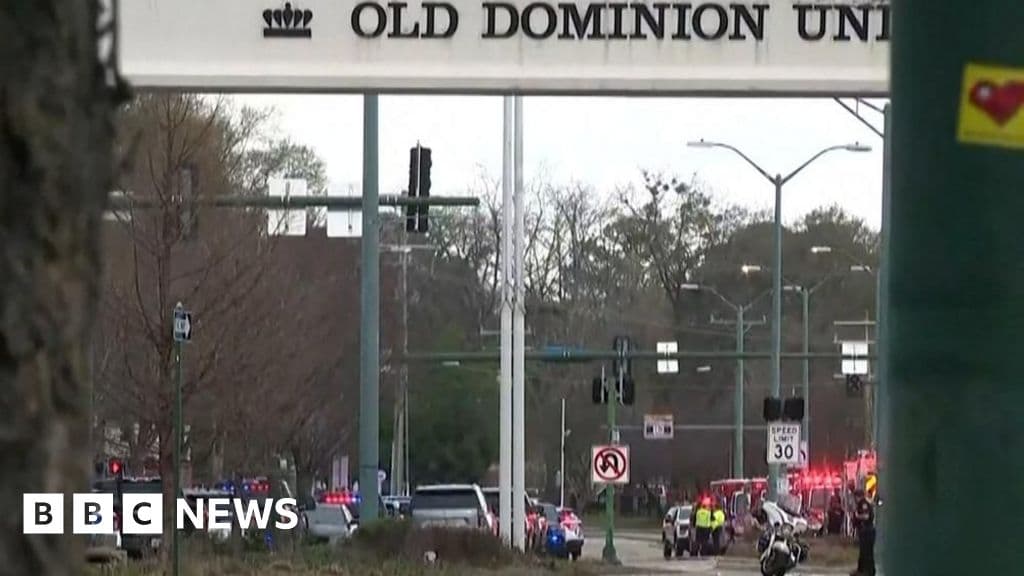 One dead and two injured in Virginia university shooting