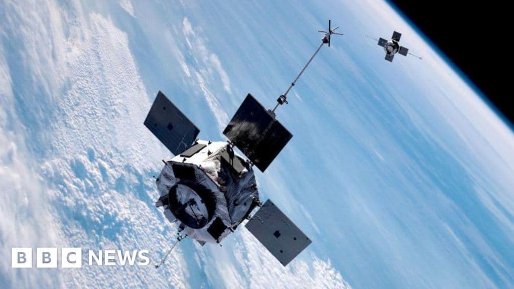 A 1,300-pound Nasa spacecraft to re-enter Earth's atmosphere - BBC
