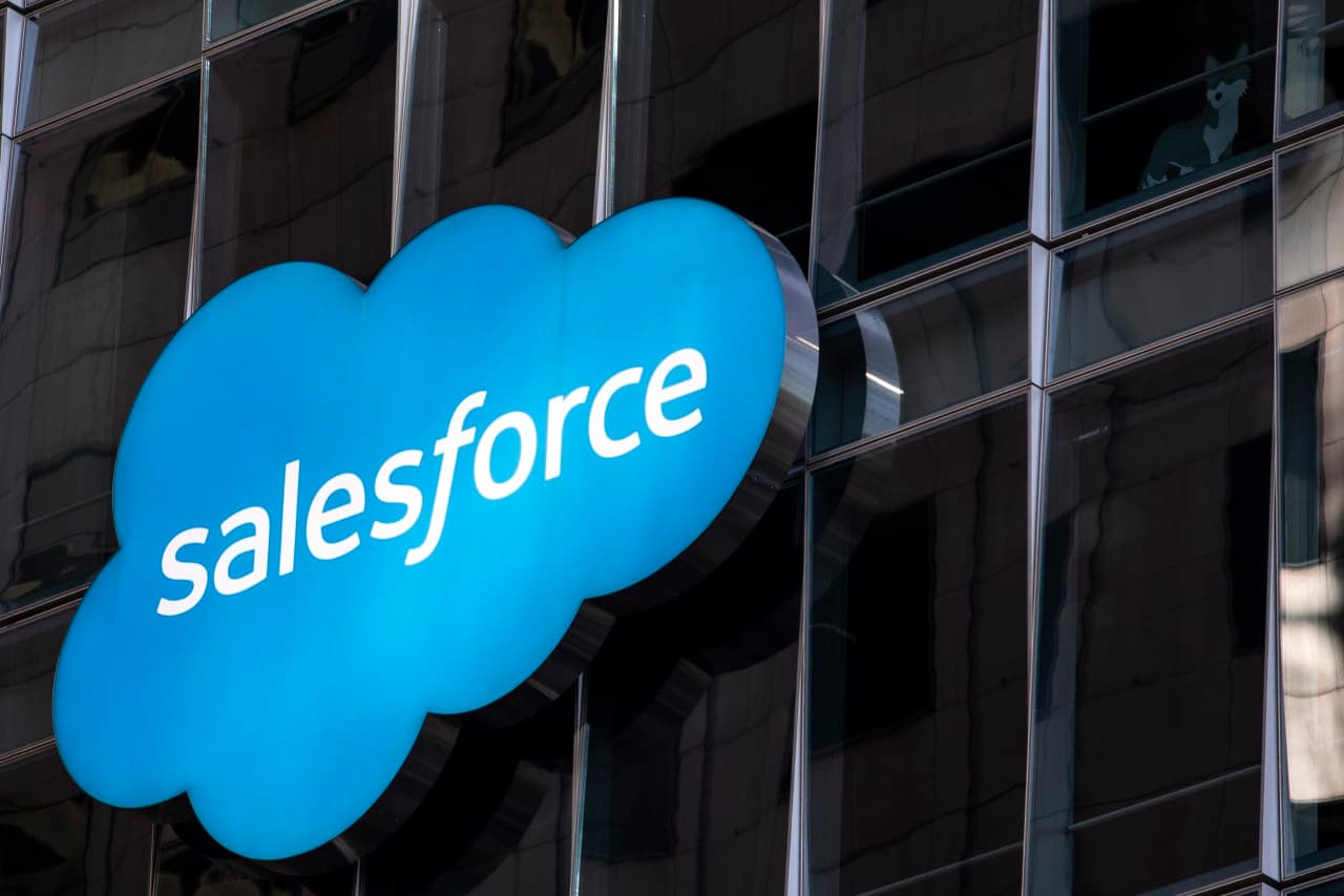 Salesforce’s record $50 billion stock-buyback plan is proving controversial on Wall Street
