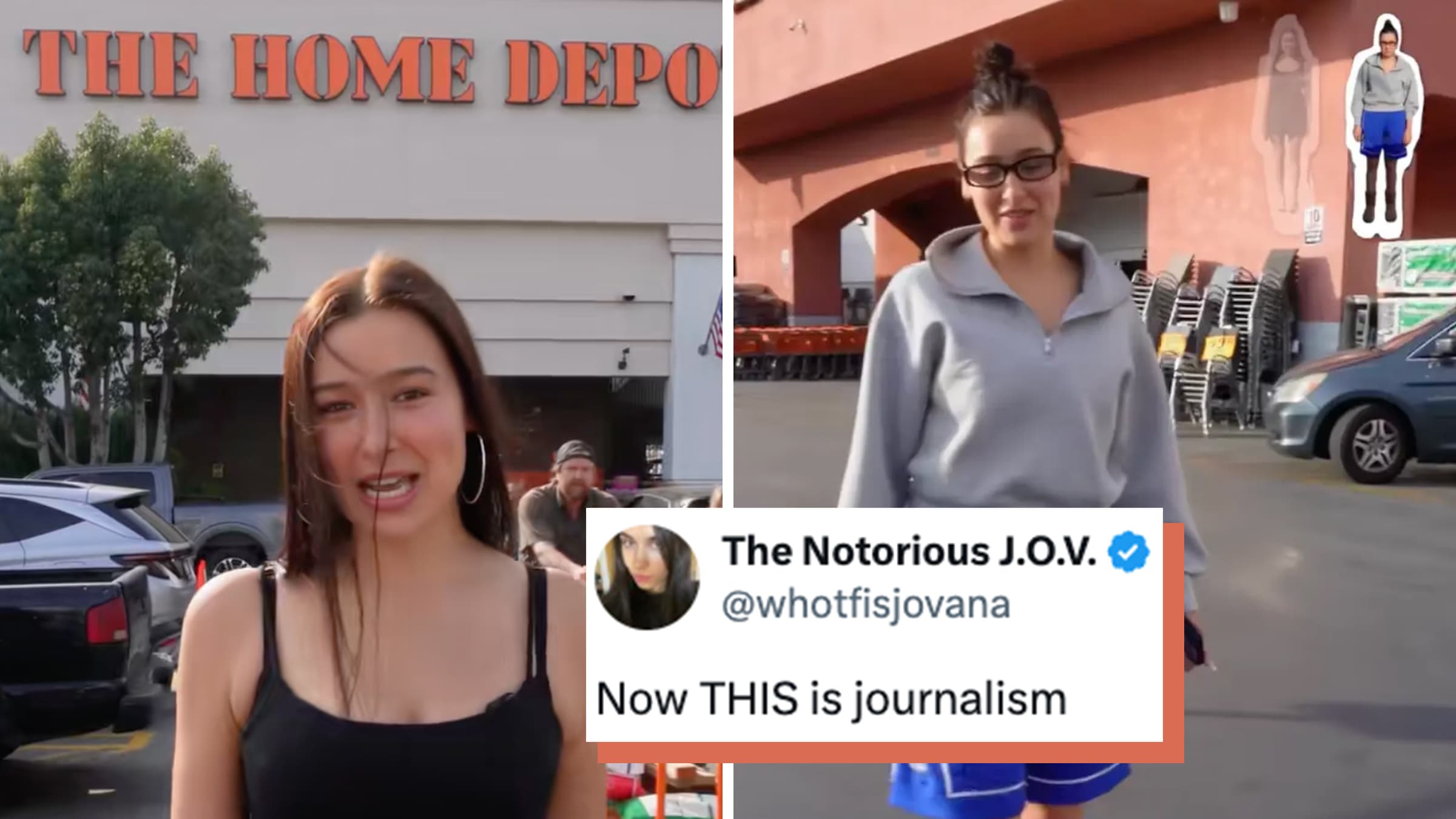 Woman tests how Home Depot workers treat her in a “hot girl” outfit vs dressed “like a boy” - Yahoo