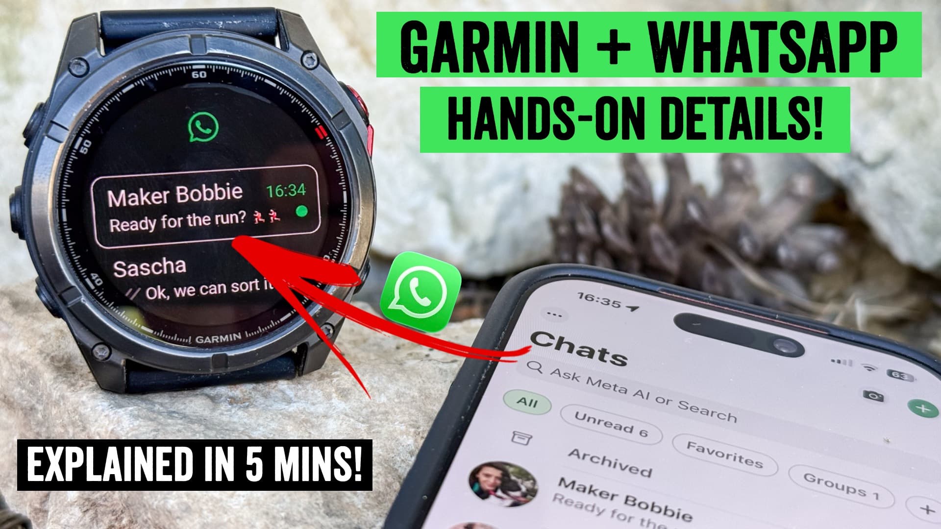 Garmin Adds WhatsApp Integration to Smartwatches: How It Works and What’s Missing