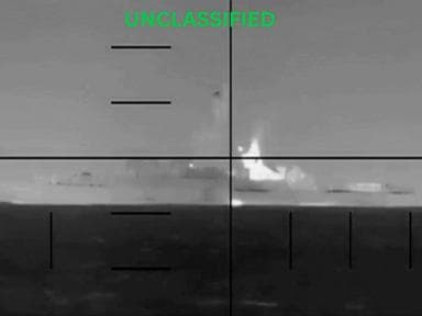 US sub sinks Iranian ship by torpedo in Indian Ocean, 1st such attack since WWII