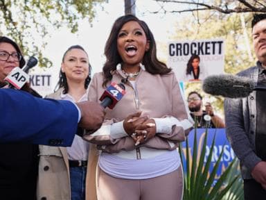 Kamala Harris endorses Jasmine Crockett in Texas Democratic Senate primary