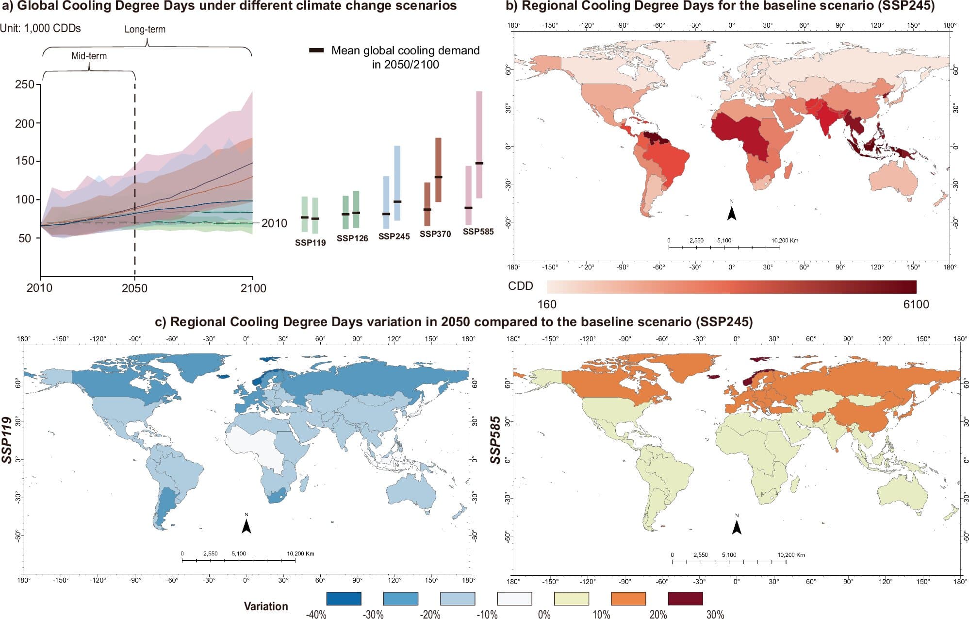 The climate cost of staying cool: How AC could impact global warming by 2050
