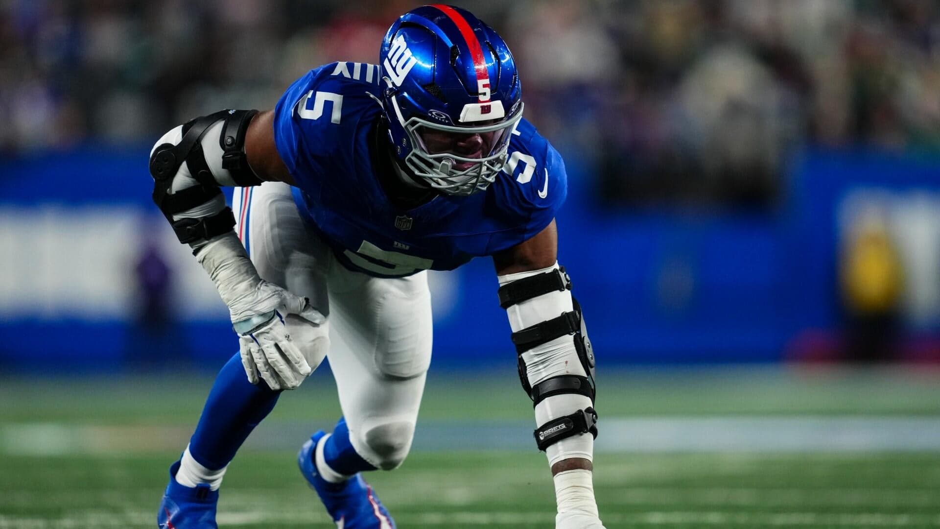 
                        Kayvon Thibodeaux landing spots: Giants could trade former first-round edge rusher
                    