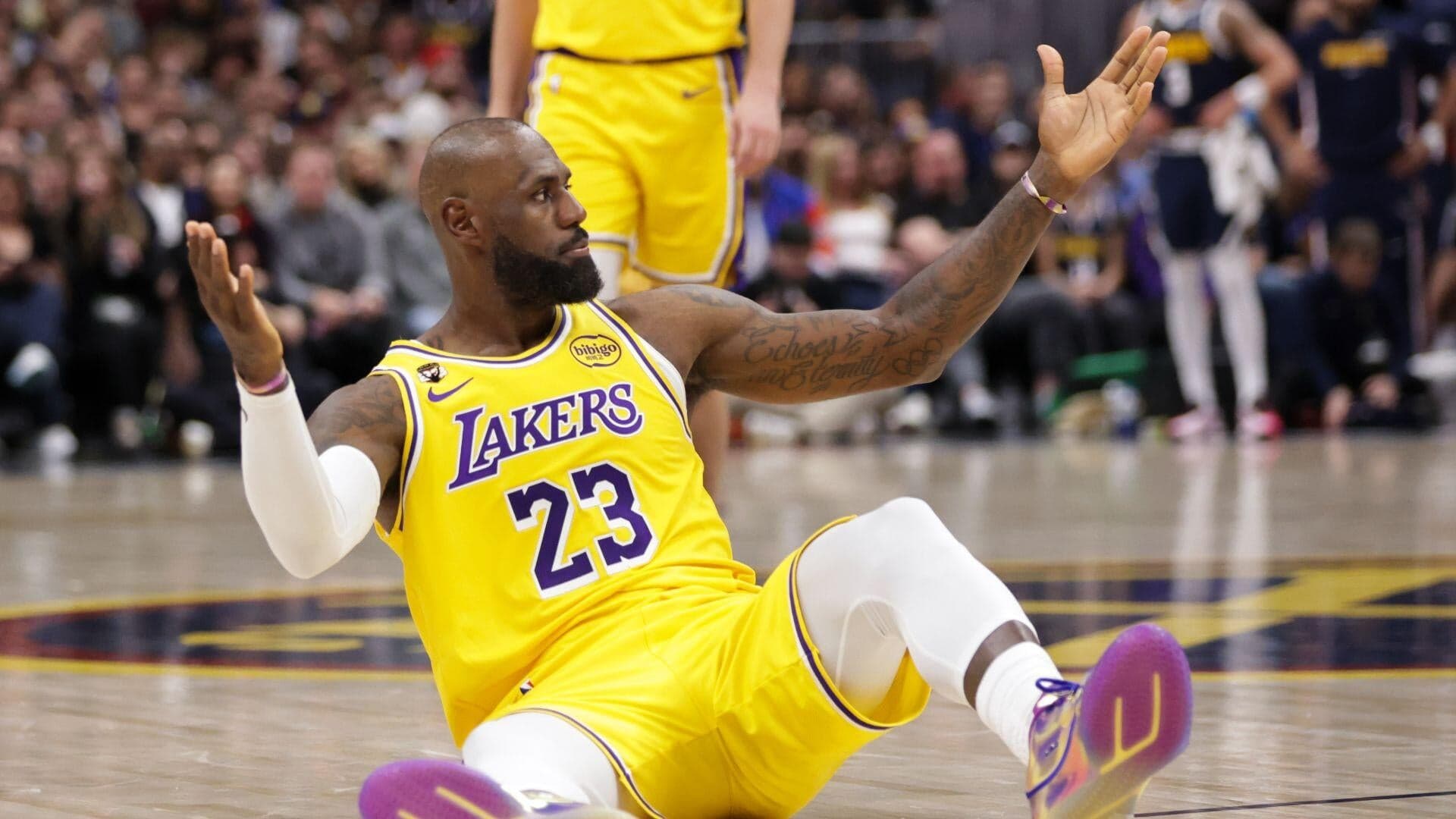 Lakers frustrated as LeBron James perplexed by non-call on Nikola Jokić, Luka Dončić picks up 15th technical