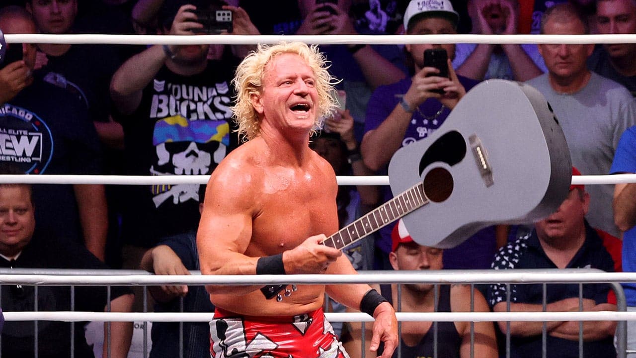 AEW star Jeff Jarrett recalls 'unique' guitar shots he's doled out over his career