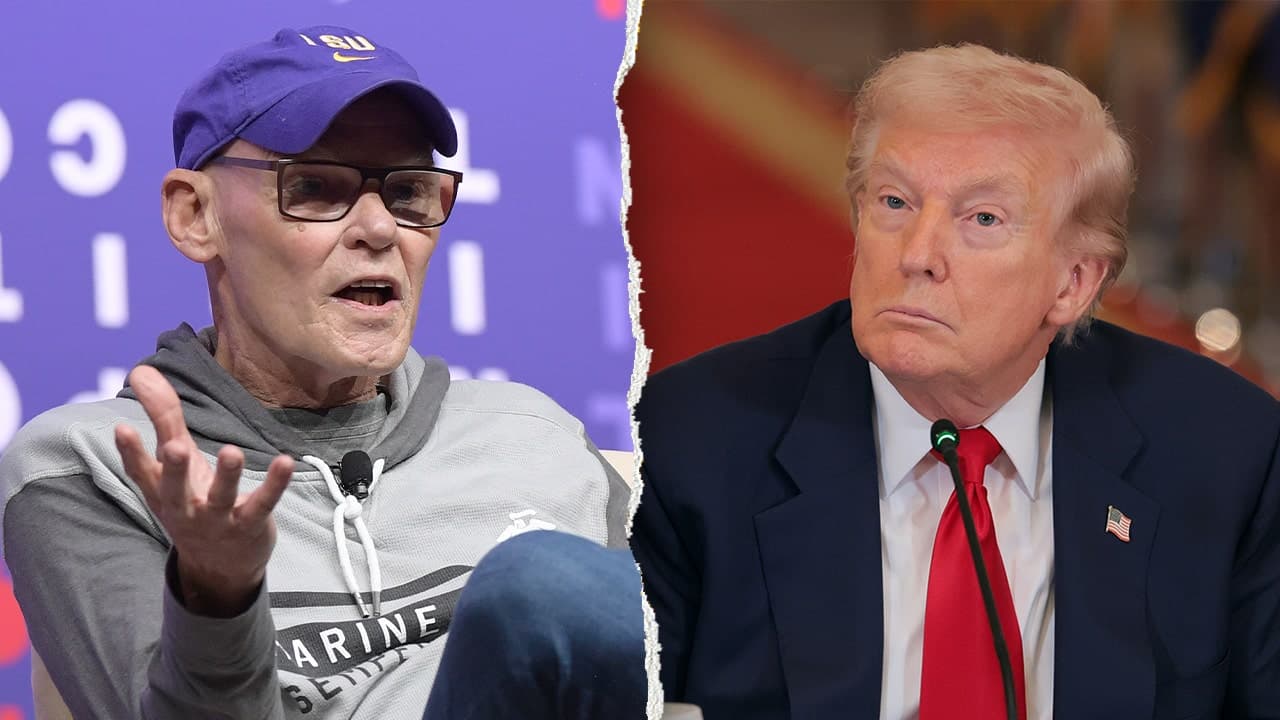 James Carville goes on profanity-laced tirade against Trump, admits he has 'derangement syndrome'