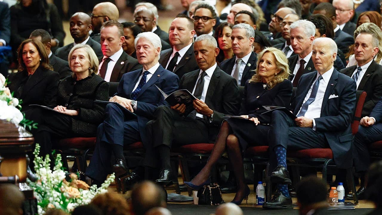 Jesse Jackson Jr. rebukes Obama, Clinton and Biden for not truly knowing his father during memorial service