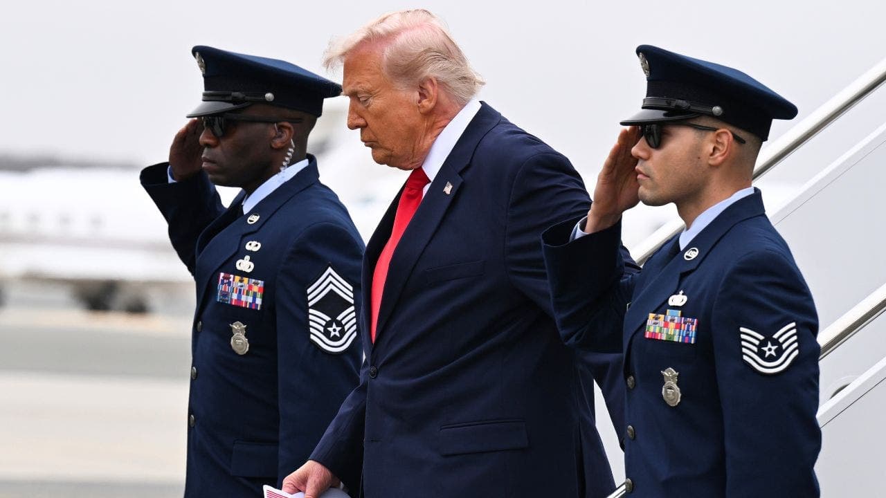 Trump and first lady attend dignified transfer for 6 US troops killed in Kuwait