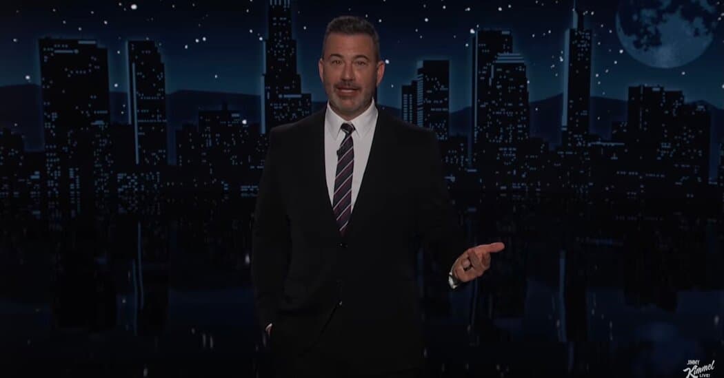 Jimmy Kimmel Goes Live After a Super Long State of the Union