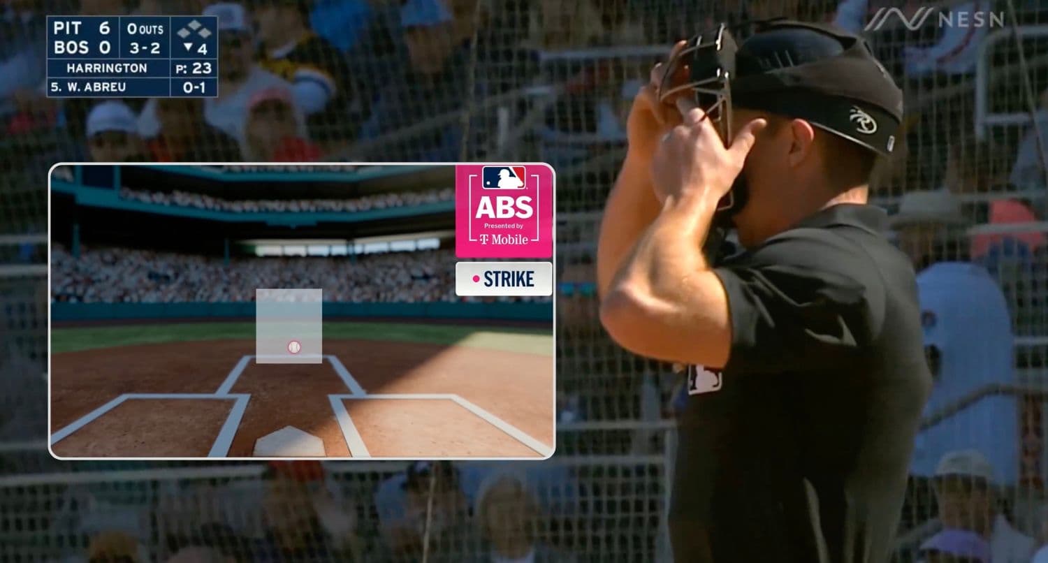 ABS makes umpire look awful during Pirates-Red Sox spring training game - Awful Announcing