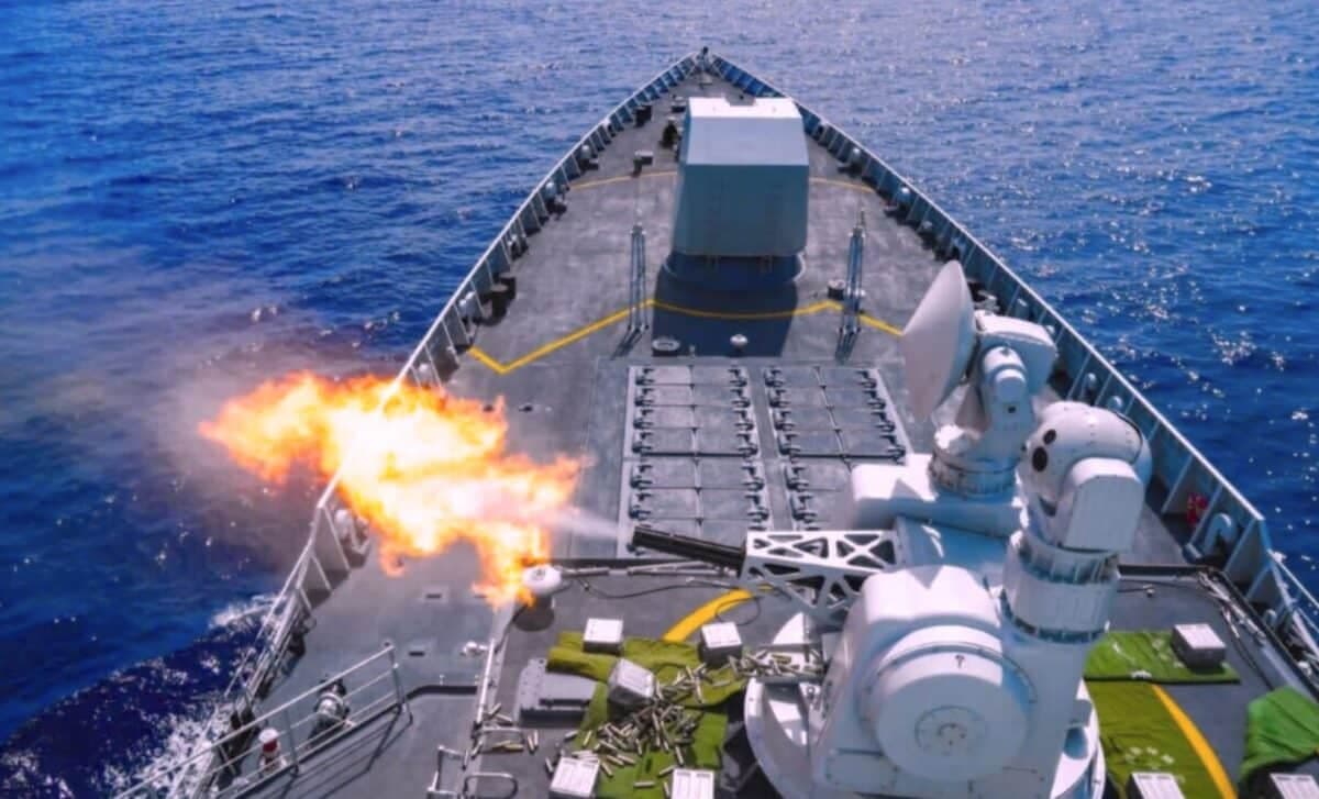 China’s 11,000-Ton Destroyer Fires Jamming Missiles Near Taiwan in Tense Encounter With Aircraft