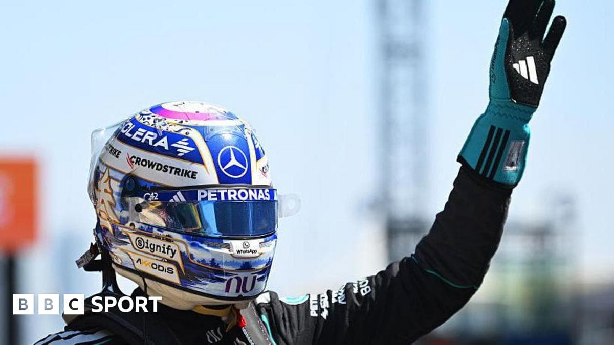 Chinese GP sprint 2026: Russell wins eventful race