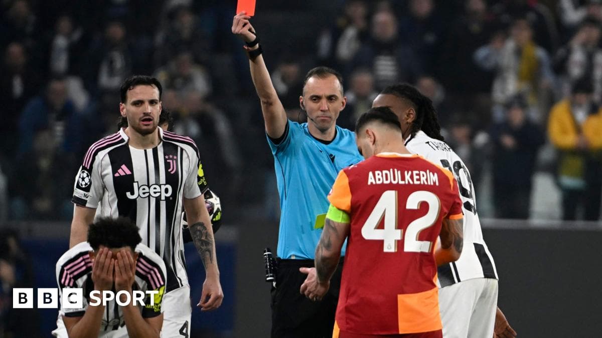 Bizarre VAR? Why Kelly's second yellow card became 'awful' straight red - BBC