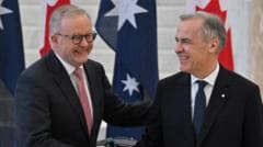 Global order is 'breaking down', Carney tells Australian parliament