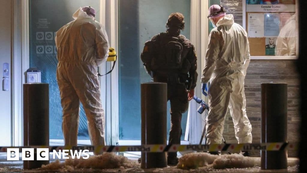 US embassy in Oslo hit by explosion, Norway police say