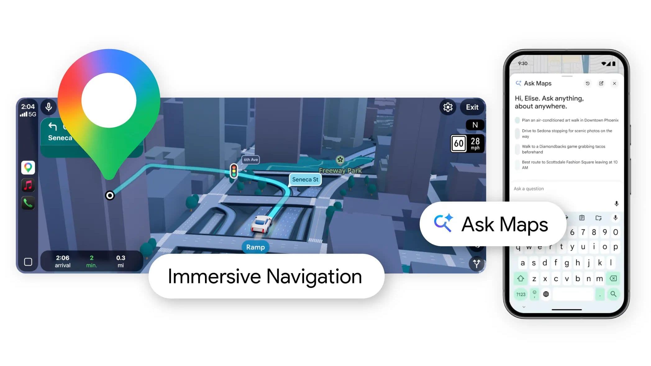 Google Maps Adds Gemini AI-Powered 'Ask Maps' Feature and 3D Immersive Navigation - MacRumors