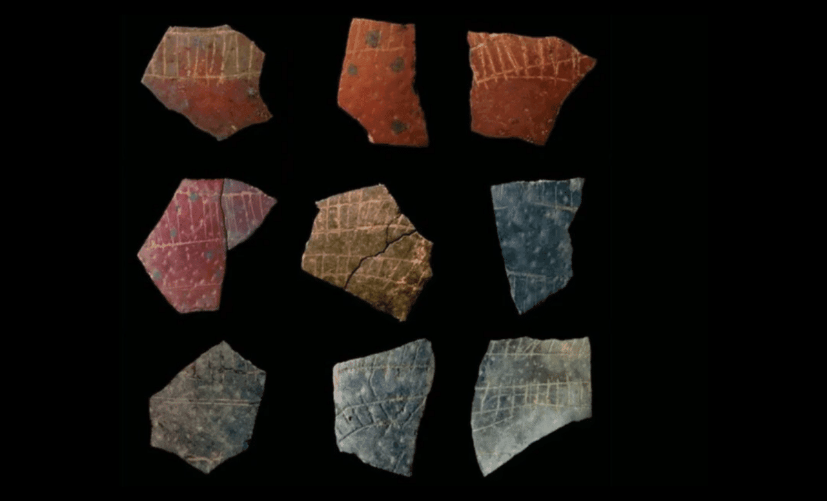 60,000-Year-Old Ostrich Egg Patterns Reveal Early Human Genius in Geometry