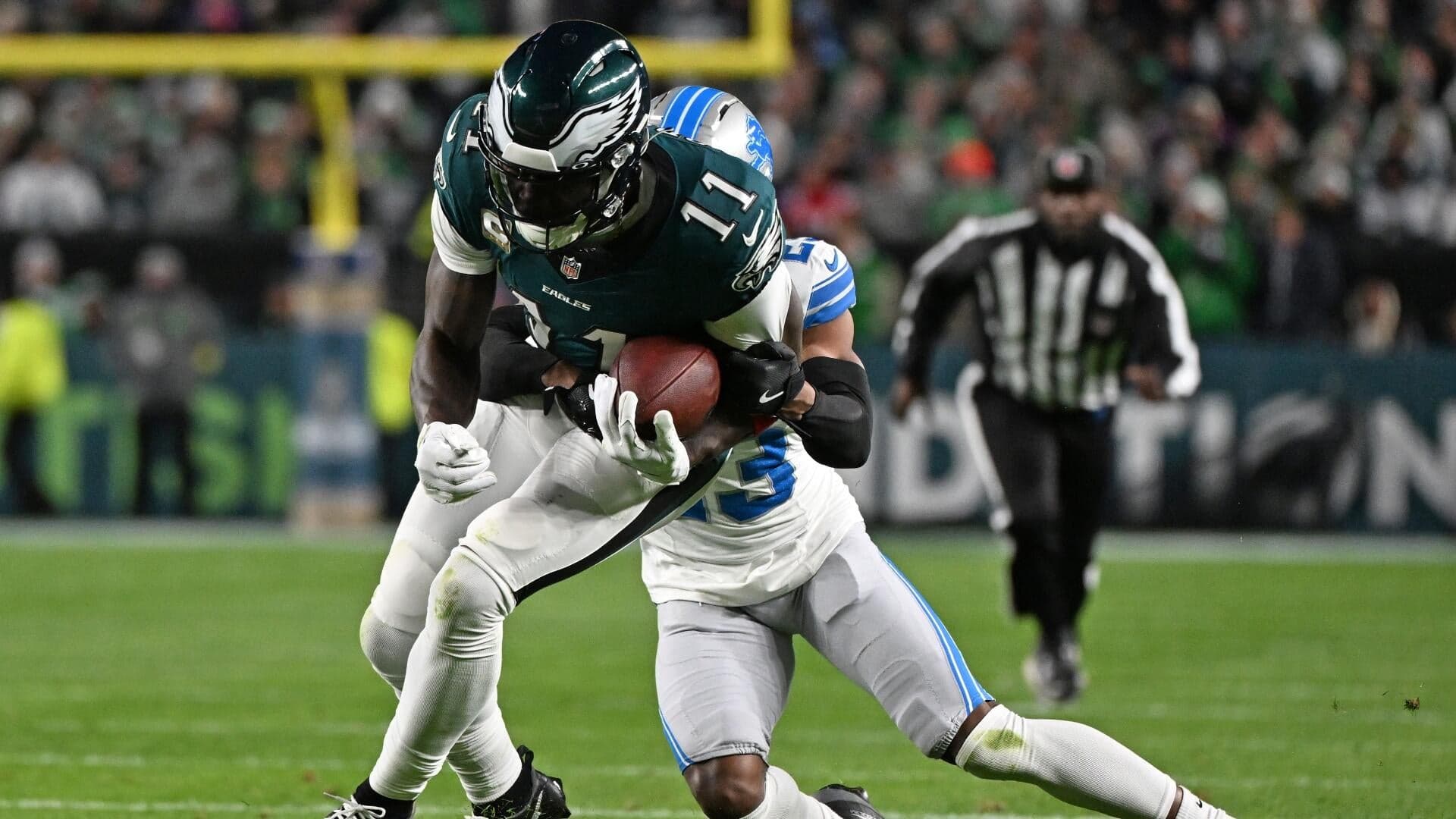 A.J. Brown next team odds: Eagles favored to keep star receiver, but Chargers taking heaviest action