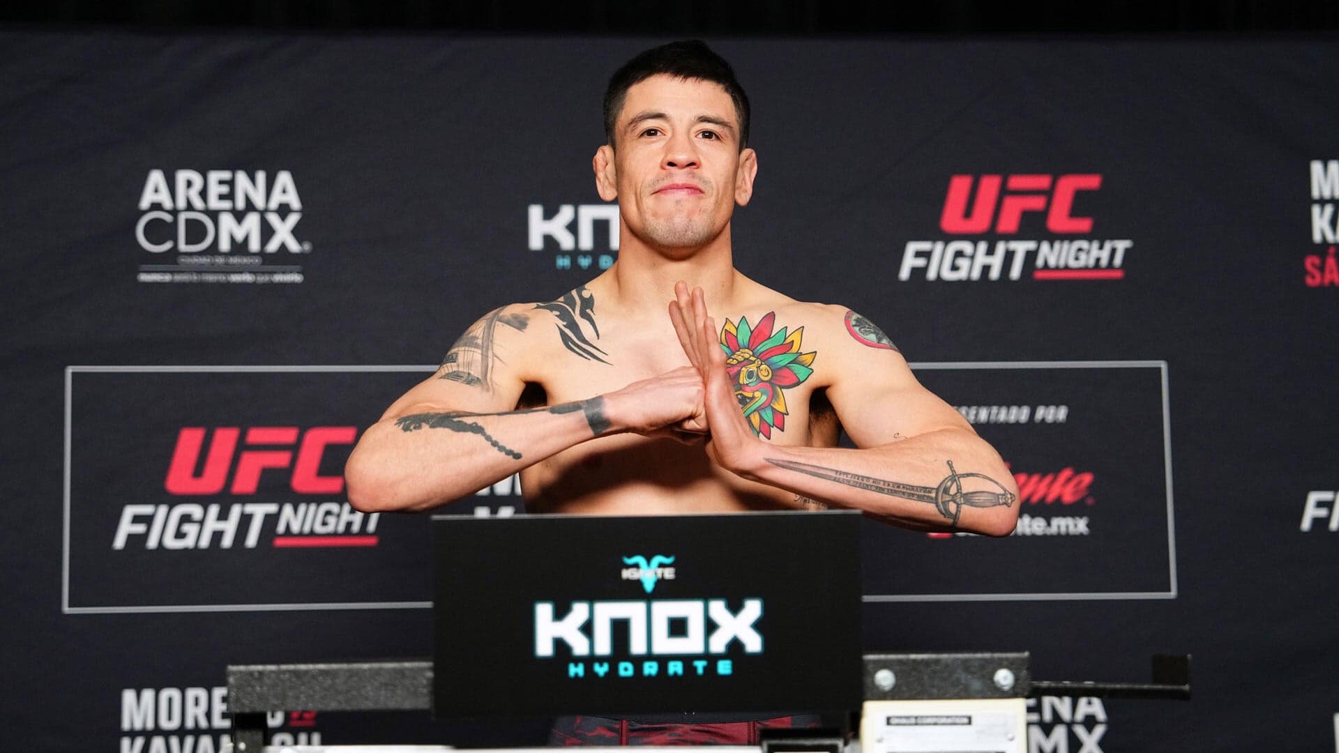 Where to watch UFC Fight Night Mexico City on Paramount+: Brandon Moreno vs. Lone'er Kavanagh start time