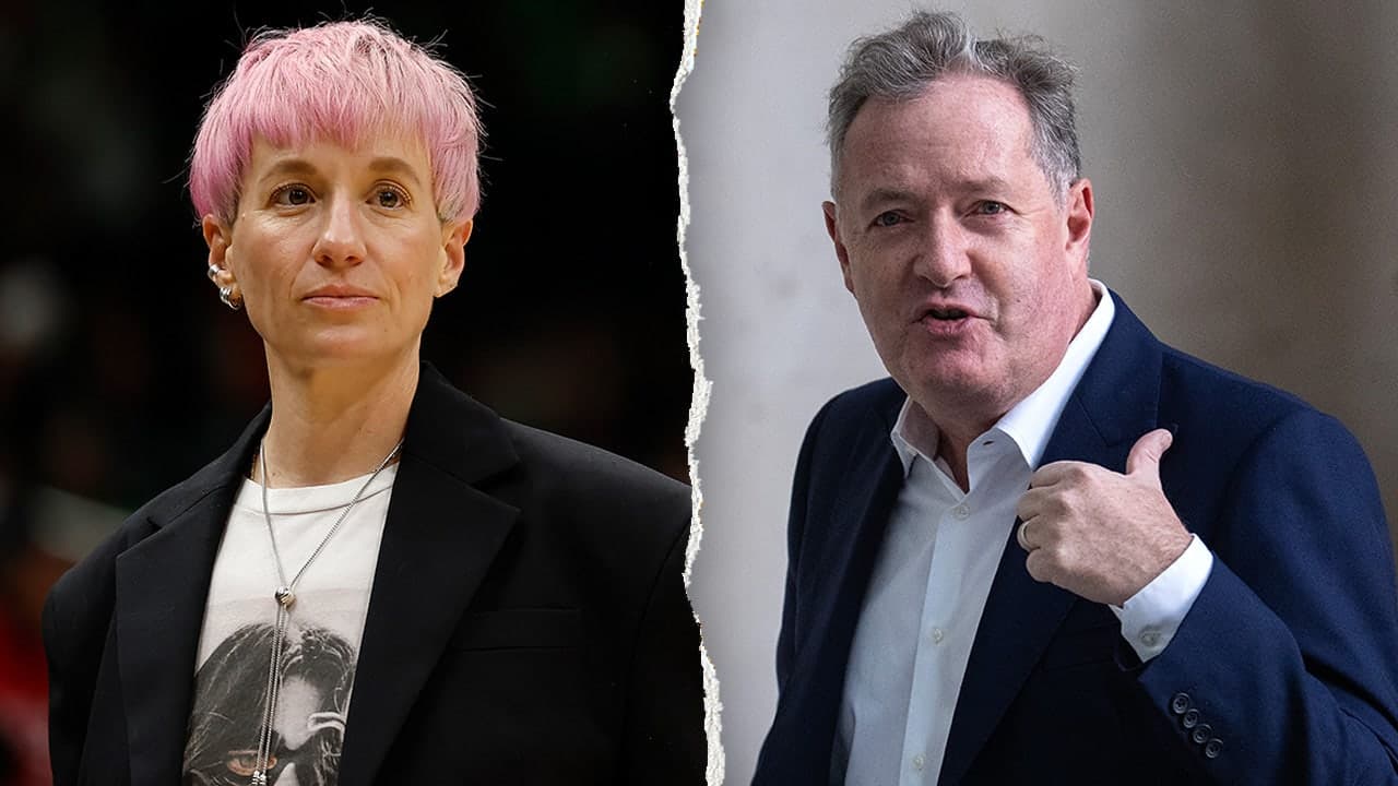Piers Morgan rips Megan Rapinoe as 'hypocritical' over silence on Iranian women's soccer team