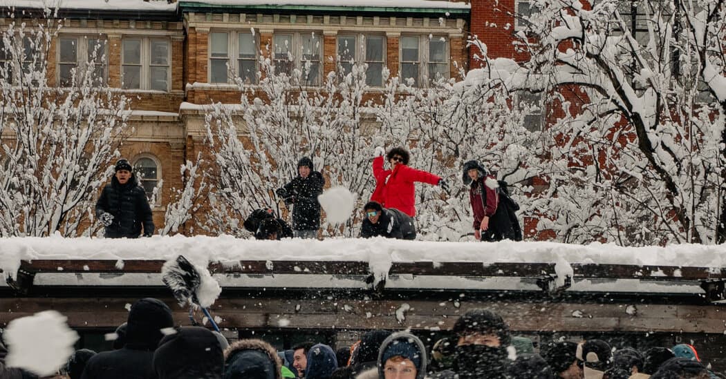 Man Arrested in N.Y.C. Snowball Fight That Police Said Injured Officers
