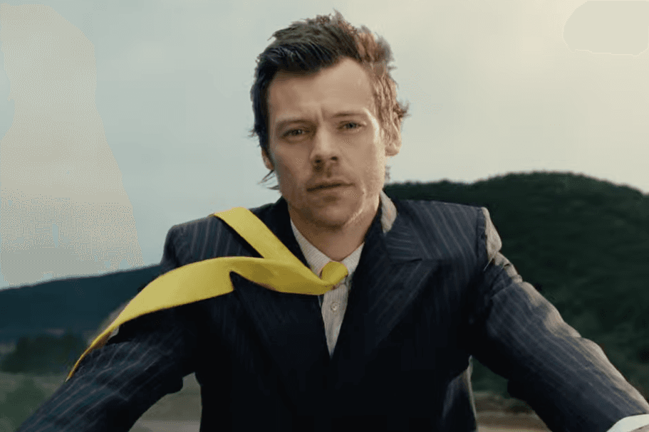 Harry Styles Performs Stunts on Set in ‘American Girls’ Music Video