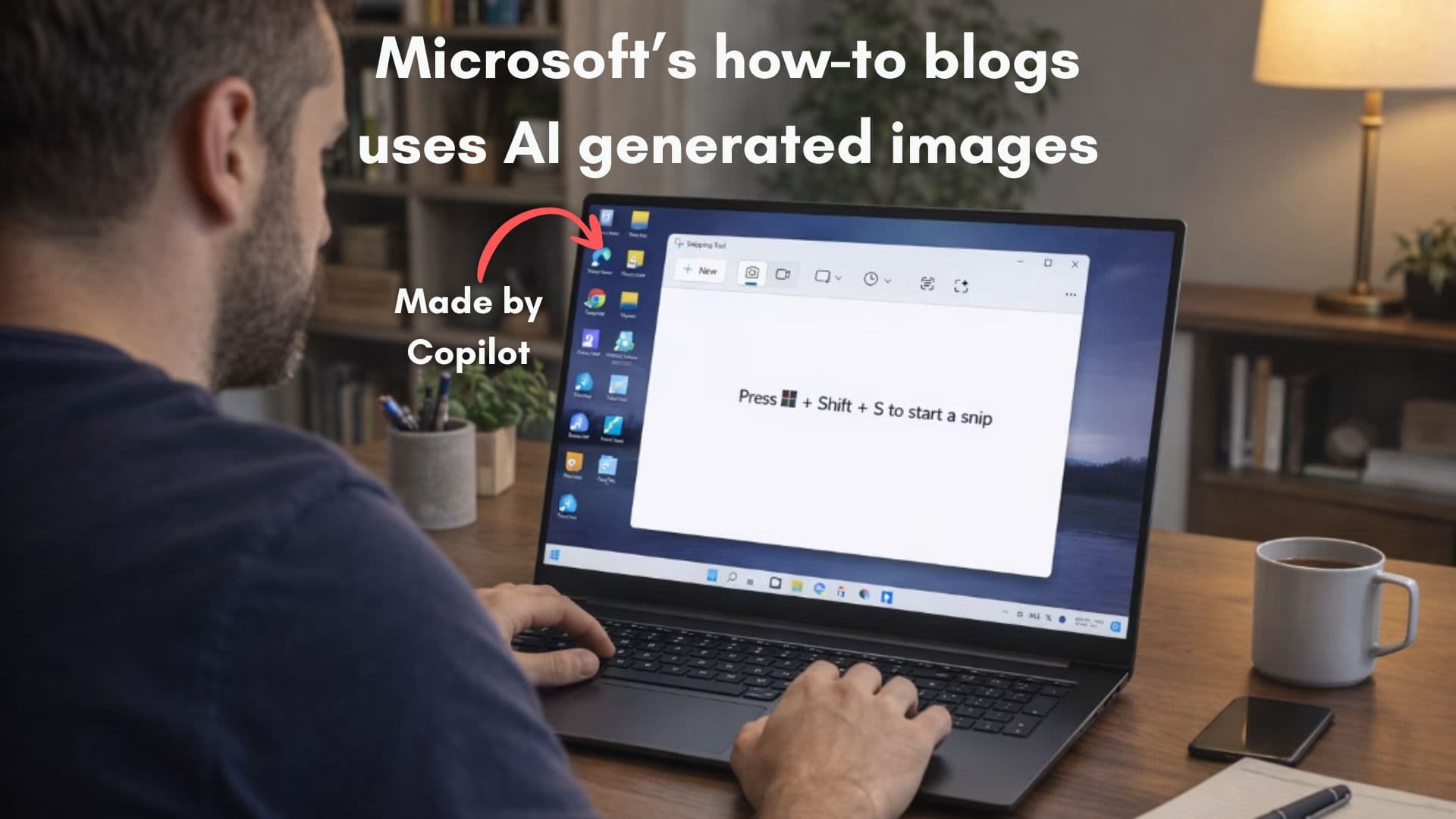 Microsoft's AI-Generated Images in Windows 11 Learning Center Spark Backlash Over 'Slop' Tactics