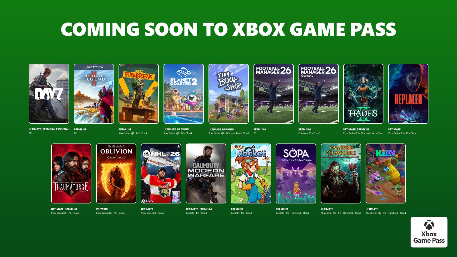 Xbox Game Pass Adds Kiln, Hades II, Vampire Crawlers and More: Every New Game in April 2025