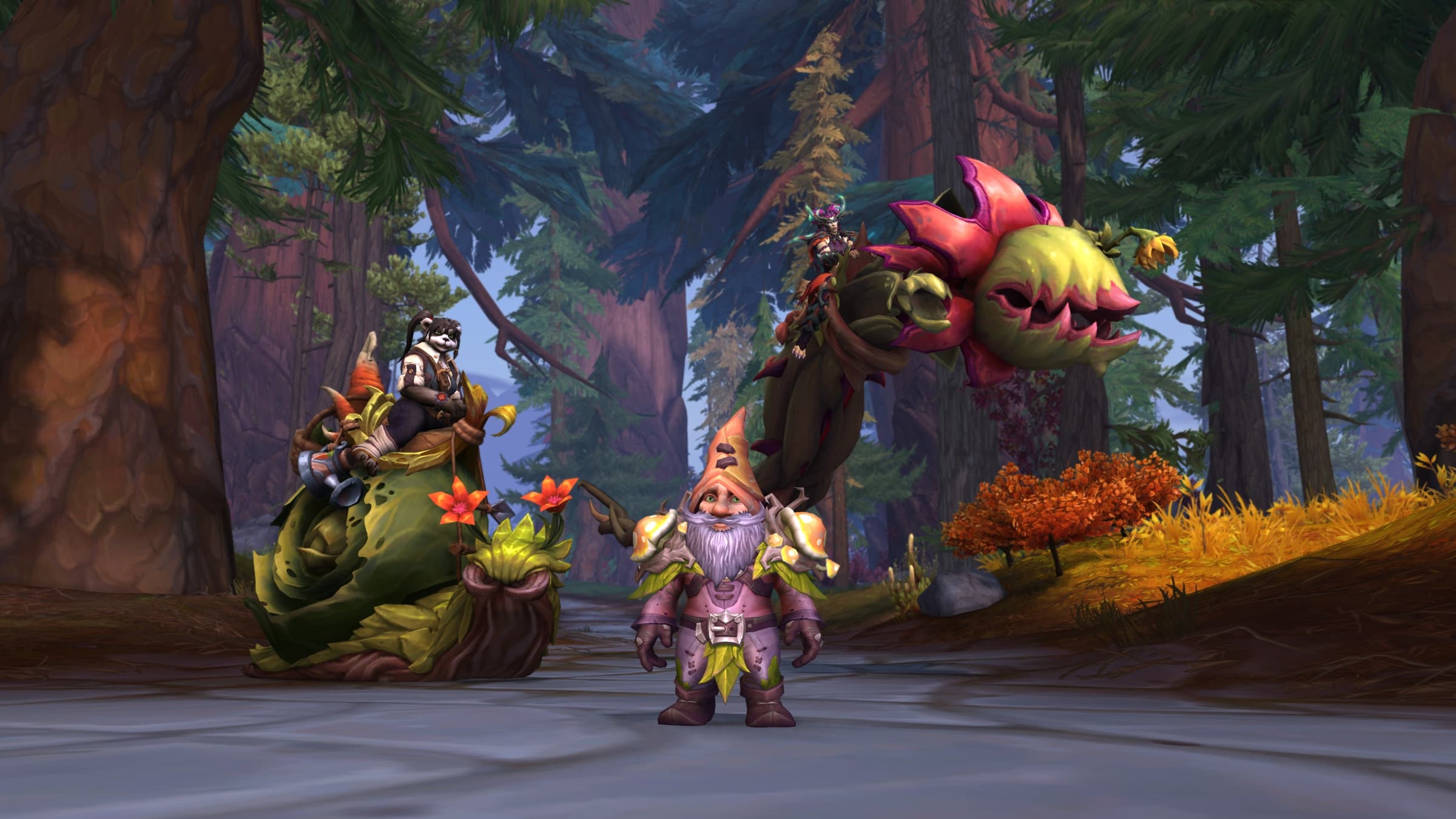 World of Warcraft April Trading Post Update: New Mounts, Pet, and Transmog Set