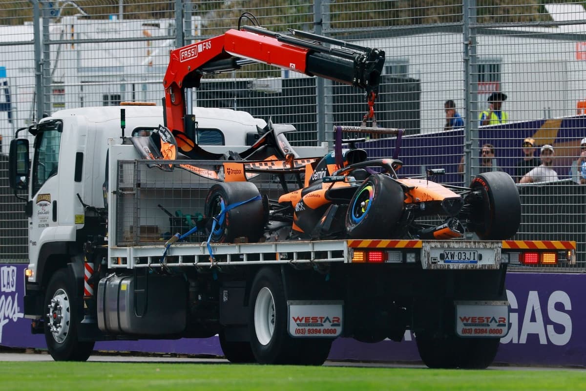 Oscar Piastri had "100kW extra power I didn't expect" in Australian GP pre-race crash