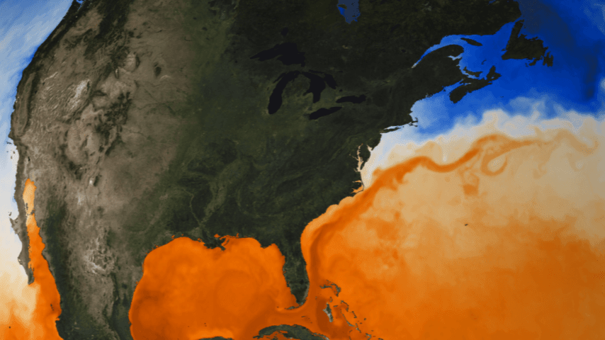 Early warning signal hidden within the Gulf Stream could signal the collapse of key Atlantic currents, study finds