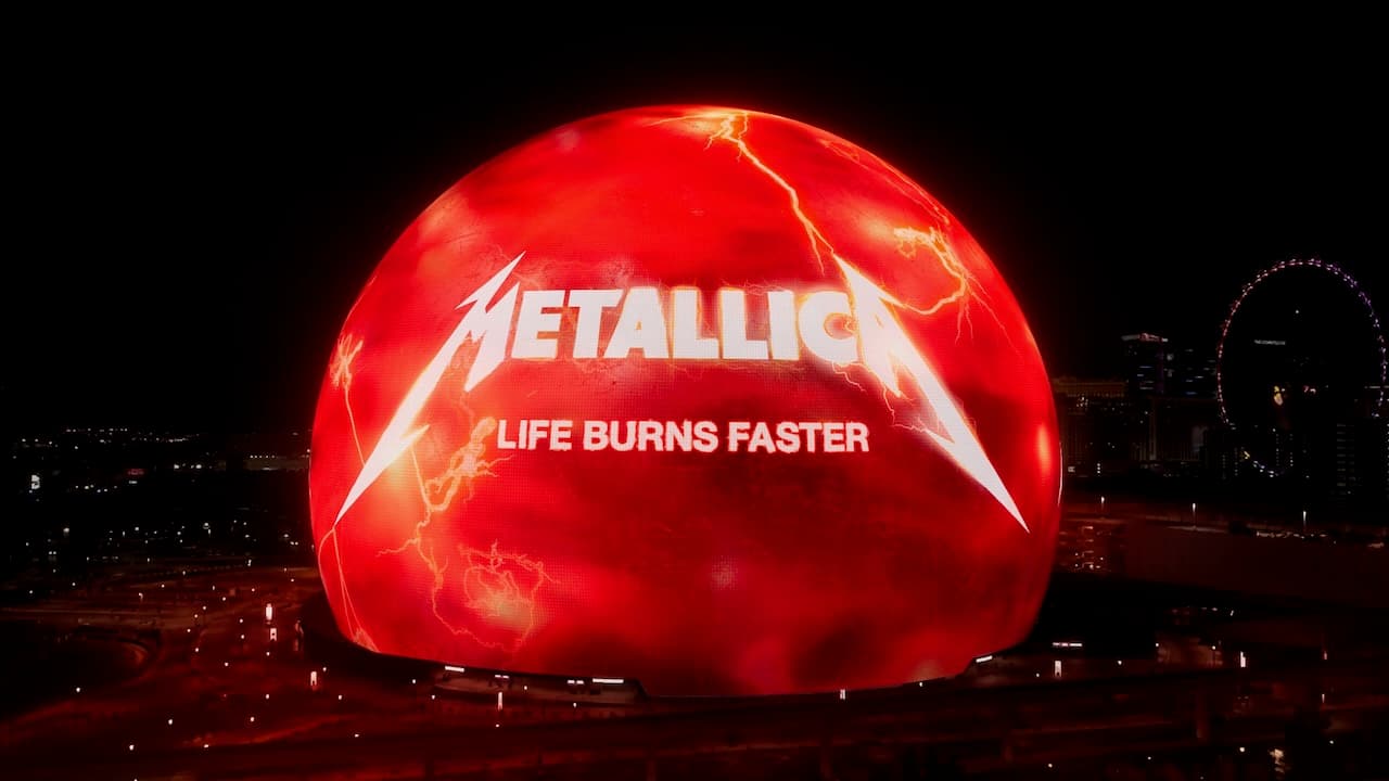 Metallica Announce 2026 Residency at Las Vegas' Sphere