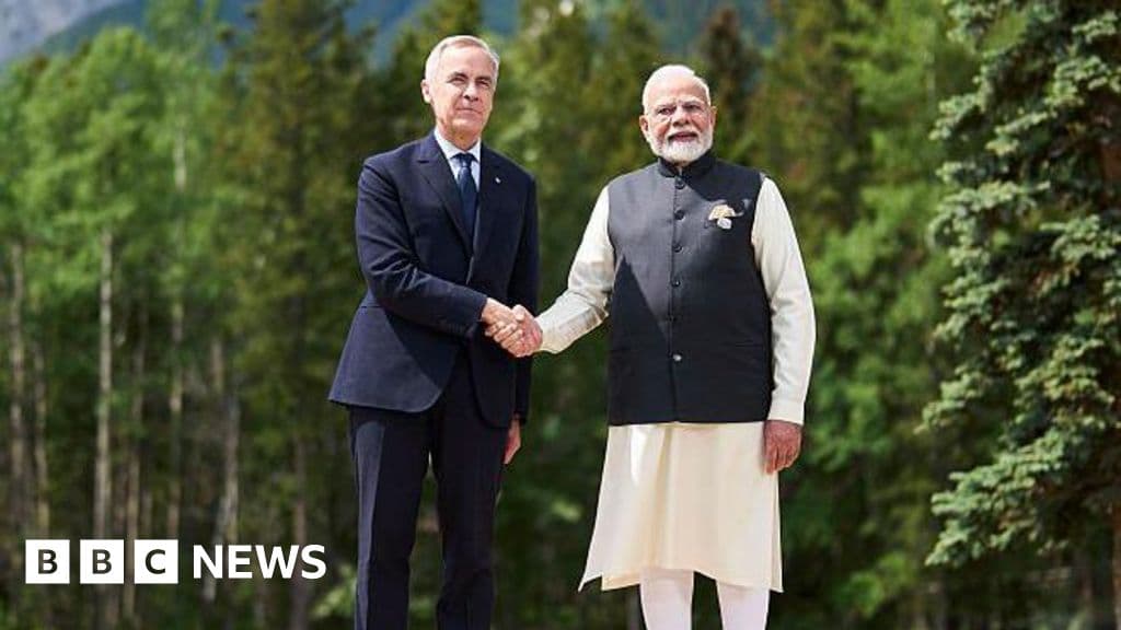 A 'delicate' balance for Canada and a 'win-win' for Modi as Carney visits India - BBC