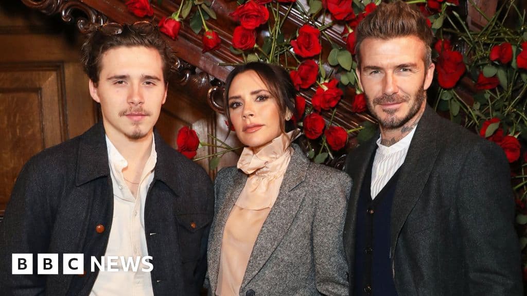 David and Victoria Beckham wish son Brooklyn happy birthday despite feud - BBC