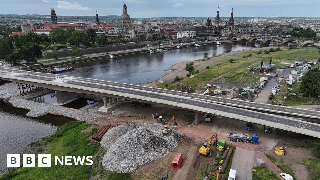 Large parts of Dresden to be evacuated after 250kg WW2 bomb found