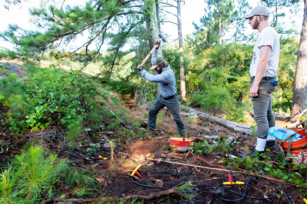 Trees cover rock, eventually: Study maps how bare Georgia bedrock turns into forest - Phys.org