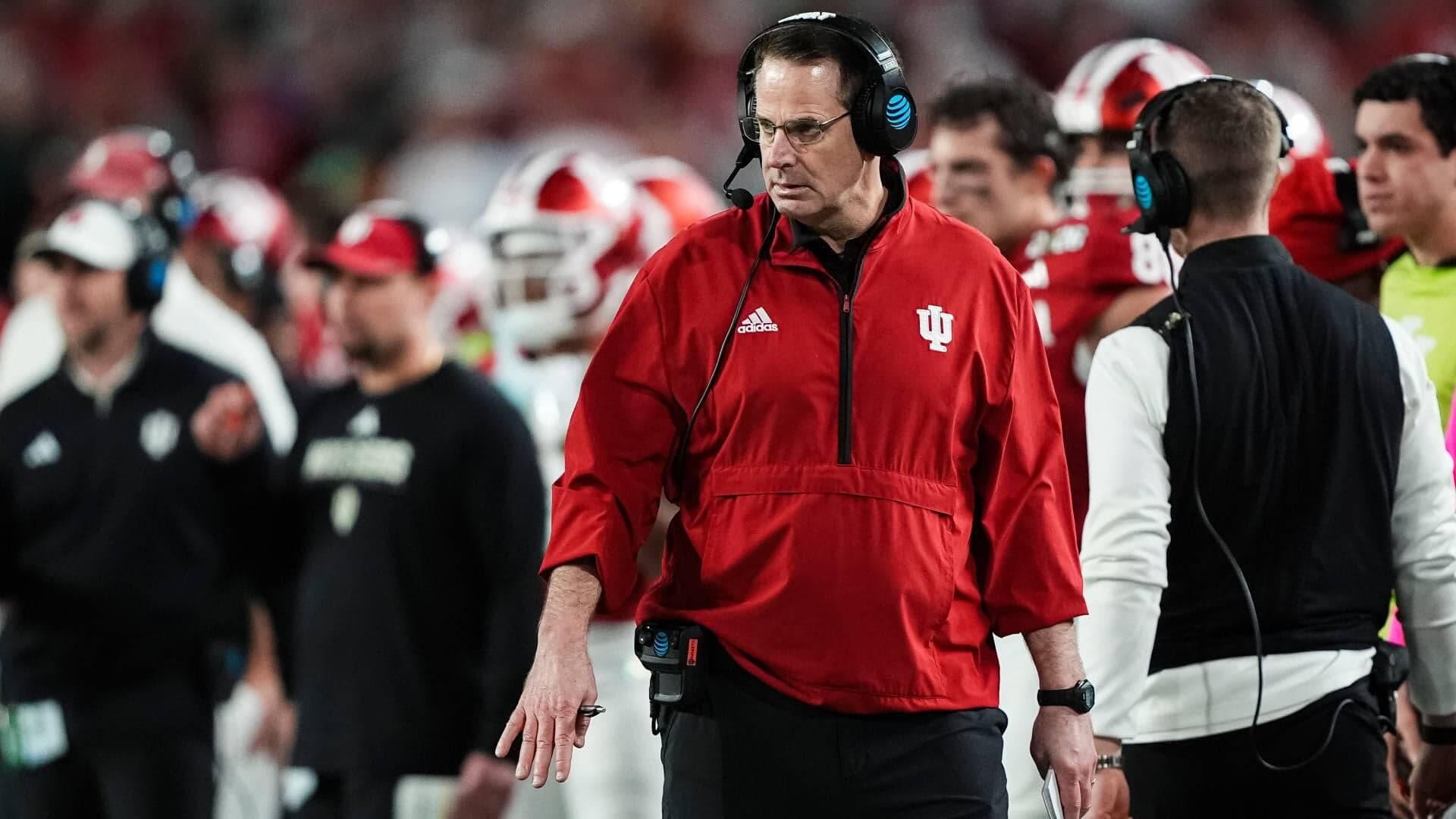 With last year's trophy haul already out of his office, Curt Cignetti busy hunting more hardware for Indiana