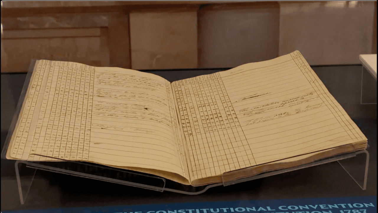 Rare, historic US documents traveling country on 'Freedom Plane' ahead of America's 250th anniversary