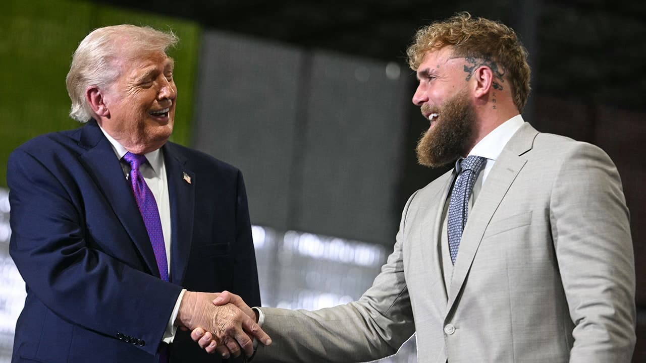 Boxer Jake Paul hints at future run for office in interview with Trump