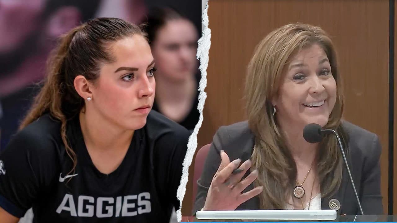 Democrat state lawmaker debates former NCAA volleyball player who forfeited to SJSU team with trans athlete