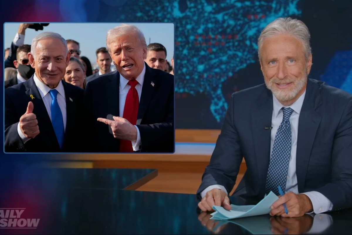 Jon Stewart Slams Trump For Keeping Press in the Dark About Iran War: ‘Our Bombs Are Now Smarter Than Our President’