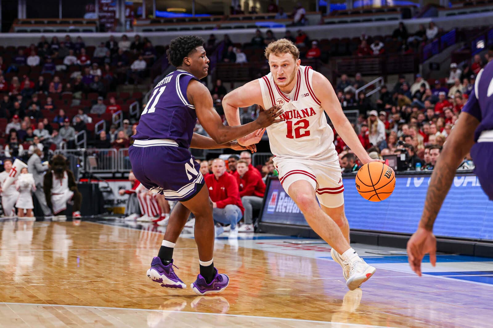 At the Buzzer: Northwestern 74, Indiana 61
