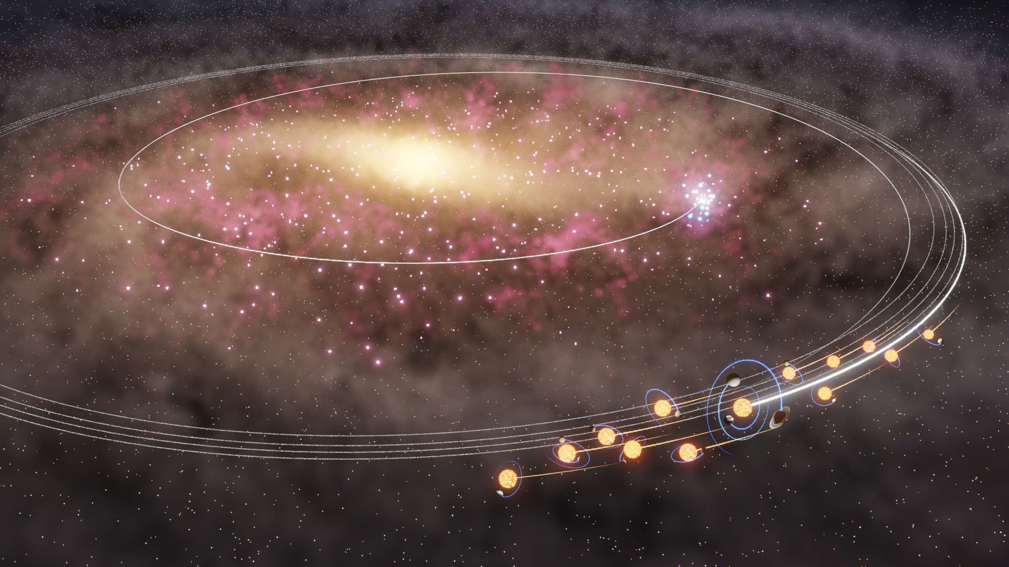 A mass stellar migration billions of years ago may have helped life get started on Earth - Space